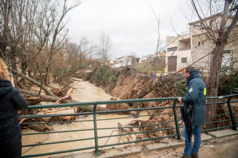 Destrozos causados por la borrasca 'Leonardo' en Benalúa de las Villas (GPMEDIA)