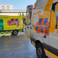 Foto de archivo de ambulancias del 061 en Andalucía (EMERGENCIAS 112)