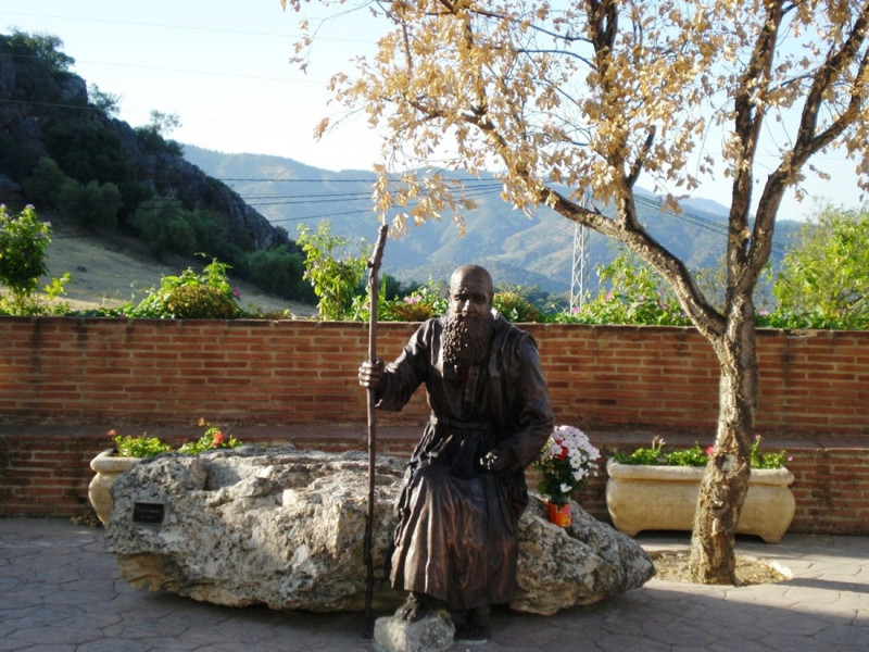 Imagen de archivo de Fray Leopoldo en Alpandeire en el municipio que lo vio nacer en Málaga (EUROPA PRESS/DIPUTACIÓN DE MÁLAGA)