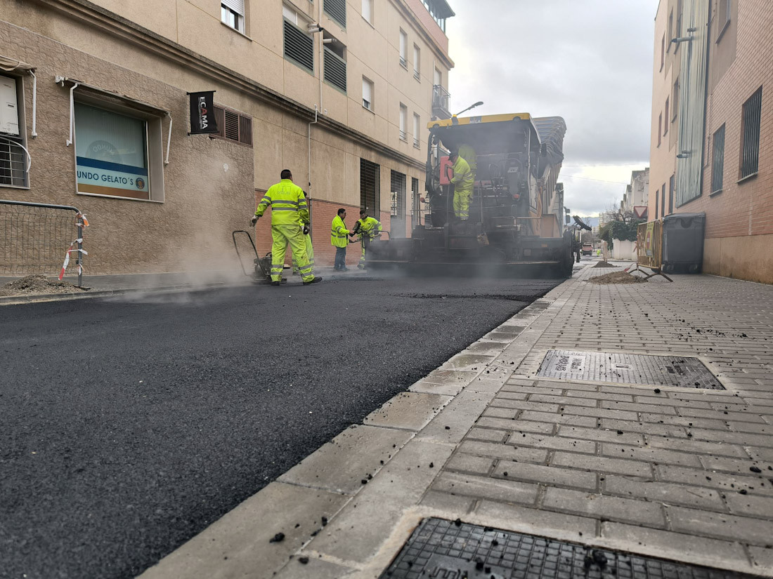 Intervención en la Calle Gladiolos (AYTO. MARACENA)