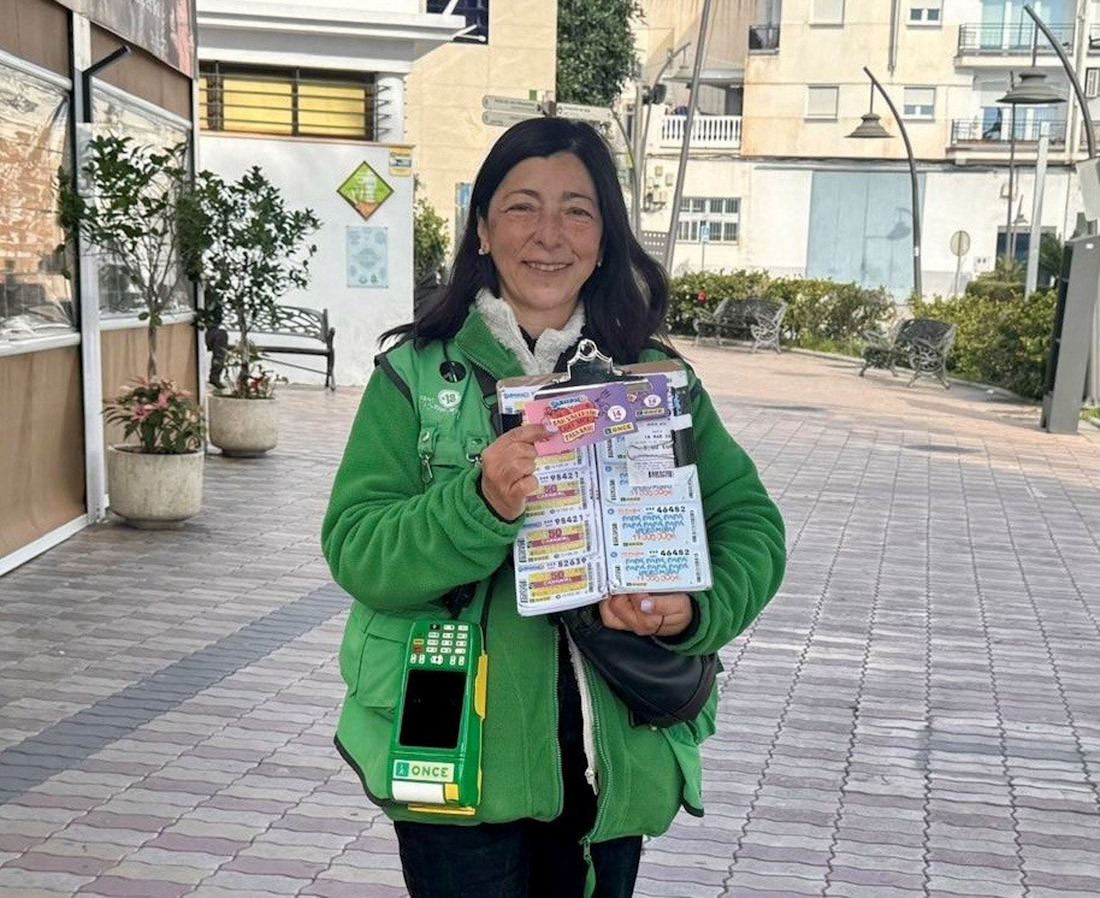 Cuponera Sofía López en Salobreña (ONCE)