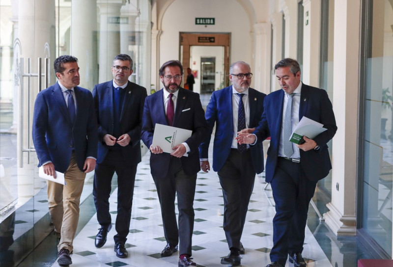 Presentación de las banderas de Andalucía (GPMEDIA)