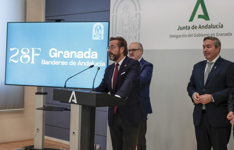 Presentación de las banderas de Andalucía (GPMEDIA)