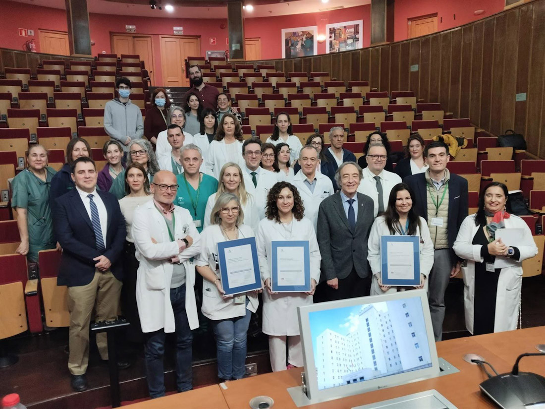 Entrega de certificaciones de calidad al Hospital Virgen de las Nieves de Granada (JUNTA)