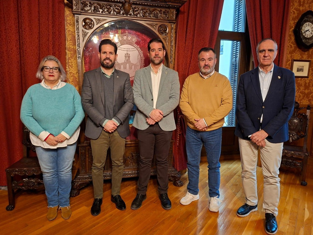 Imagen de la visita a Loja (JUNTA)