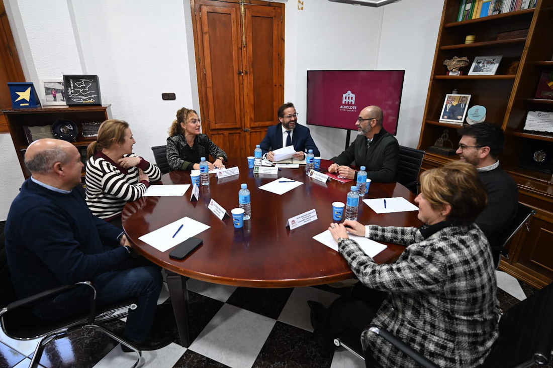 Imagen de la visita a Albolote (JUNTA)