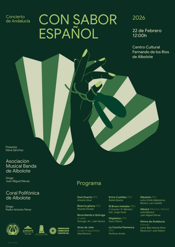 Cartel del concierto