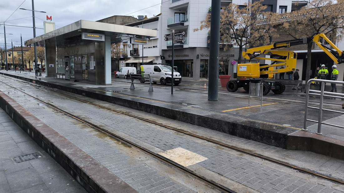 Metro de Granada, en una imagen reciente (JUNTA DE ANDALUCÍA