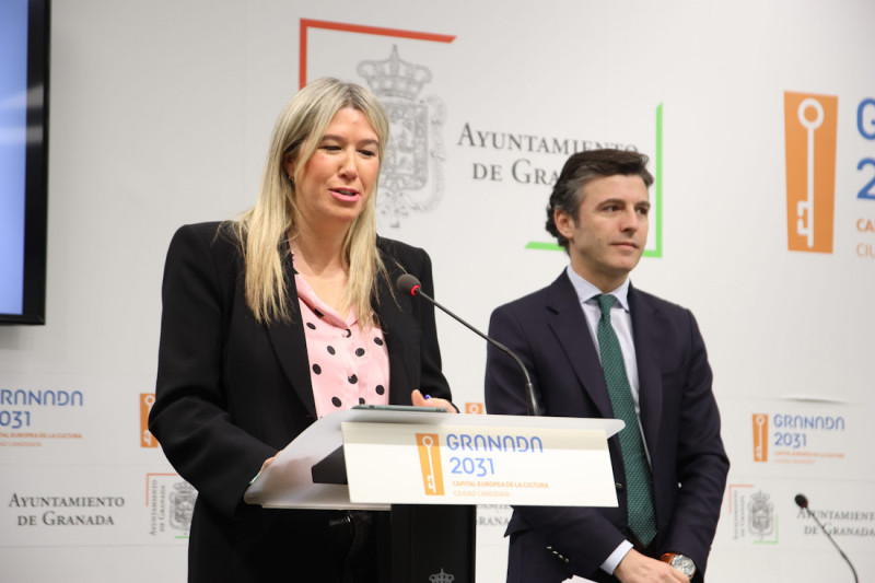 Los concejales de Fiestas Mayores y de Presidencia en Granada, Carolina Amate y Jorge Saavedra (GPMEDIA) Los concejales de Fiestas Mayores y de Presidencia en Granada, Carolina Amate y Jorge Saavedra (GPMEDIA)