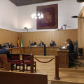 Juicio en la Audiencia de Granada el 24 de septiembre de 2024 por el robo de la talla de Santa Margarita que iba a subastarse en Nueva York. (EUROPA PRESS)
