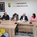Reunión del delegado de Justicia de la Junta en Andalucía con el alcalde de Churriana de la Vega (JUNTA DE ANDALUCIA)