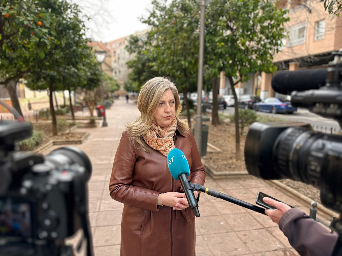 La portavoz del grupo municipal de Vox en Granada, Beatriz Sánchez Agustino (VOX)