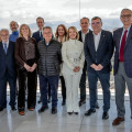 Asistentes a la reunión celebrada en el Mirador CajaGranada. Fotografía de Ainhoa Montero (CAJAGRANADA FUNDACIÓN)