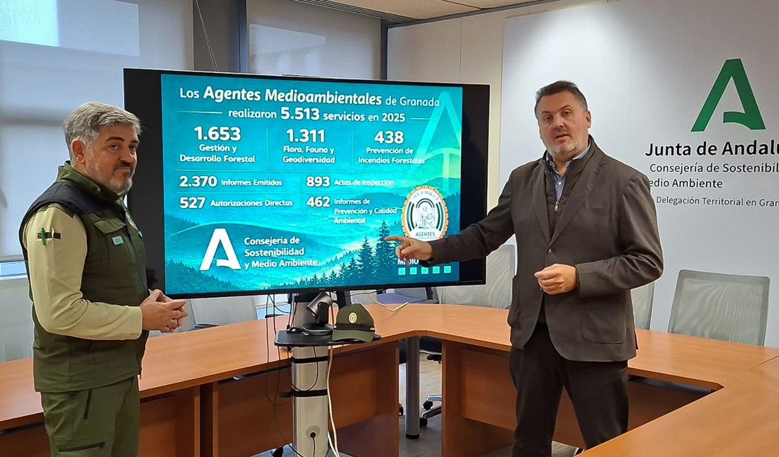 Presentación del balance de los agentes medioambientales (JUNTA)