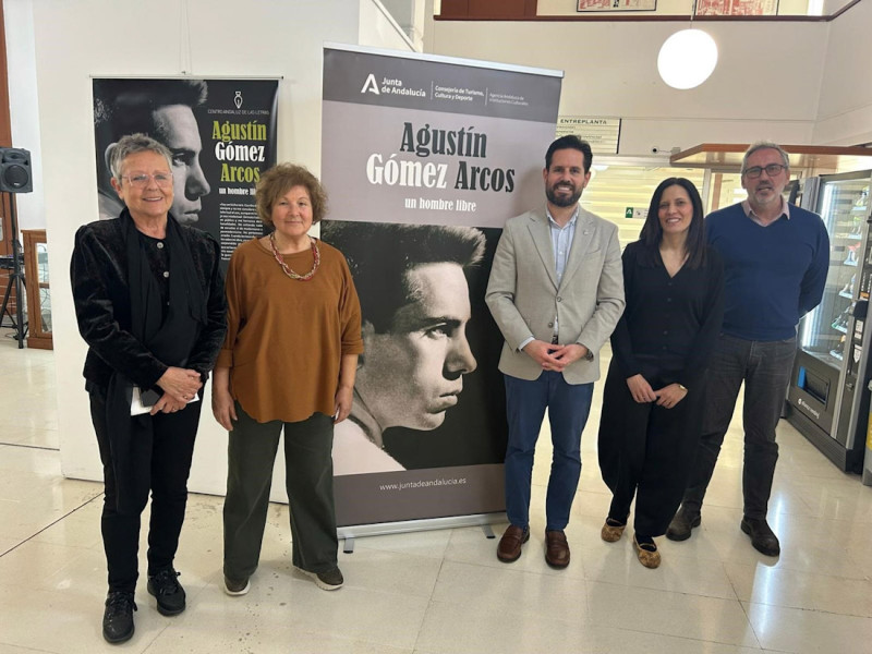 Presentación de la exposición 'Agustín Gómez Arcos. Un hombre libre' (JUNTA) Presentación de la exposición 'Agustín Gómez Arcos. Un hombre libre' (JUNTA)