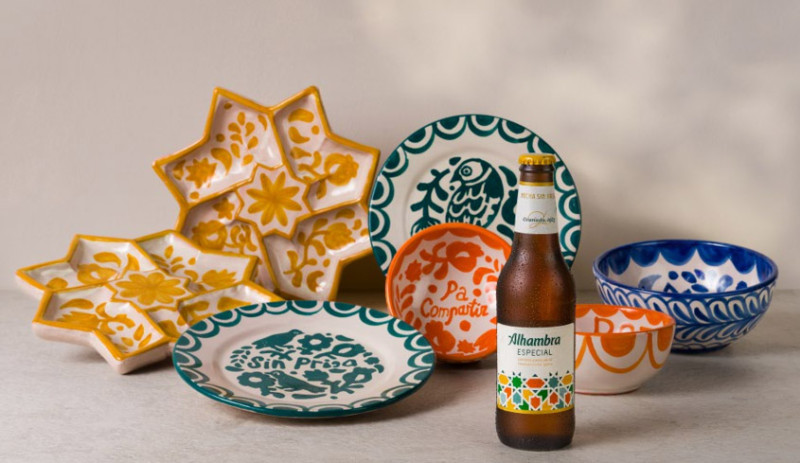 vajilla de tapeo (CERVEZAS ALHAMBRA) vajilla de tapeo (CERVEZAS ALHAMBRA)