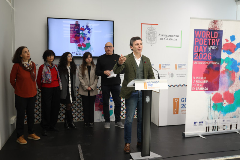 Presentación de las actividades por el Día de la Poesía (GPMEDIA)