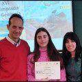 Ángela Briñas con su diploma (IES VIRGEN DE LAS NIEVES?