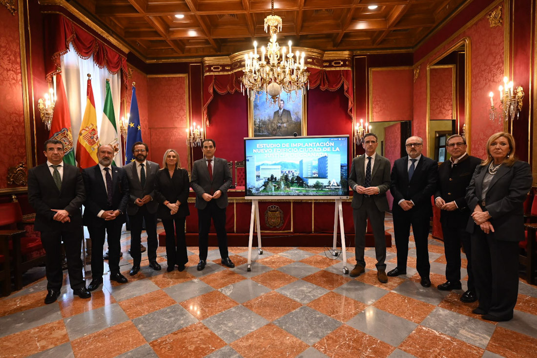 Presentación del edificio de la Ciudad De la Justicia (JUNTA)