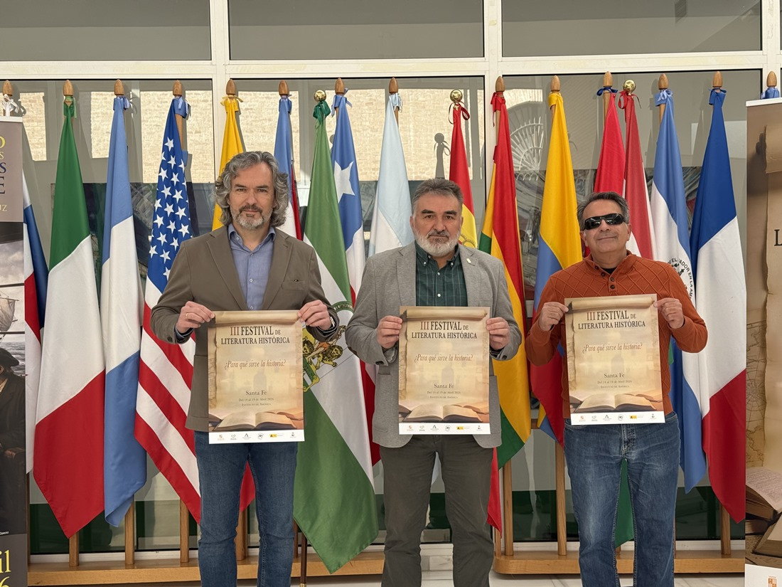 Presentación del III Festival de Literatura Histórica (AYTO. SANTA FE)
