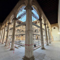 Comienzan las obras de restauración del Patio de los Mármoles del Hospital Real, sede del Rectorado de la UGR (UGR)