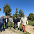 La reunión entre el delegado de Turismo y la alcaldesa de Las GaBias se ha centrado en el campo de golf del municipio (JUNTA)