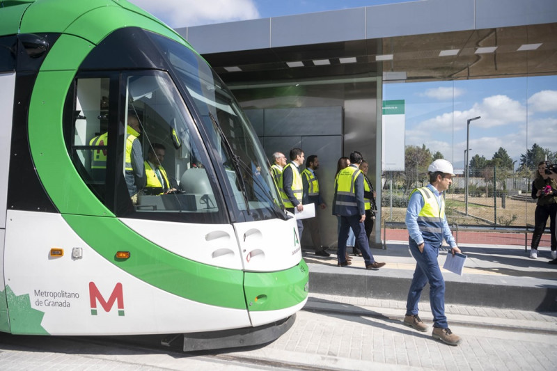 Visita a las obras de prolongación del Metro (GPMEDIA)