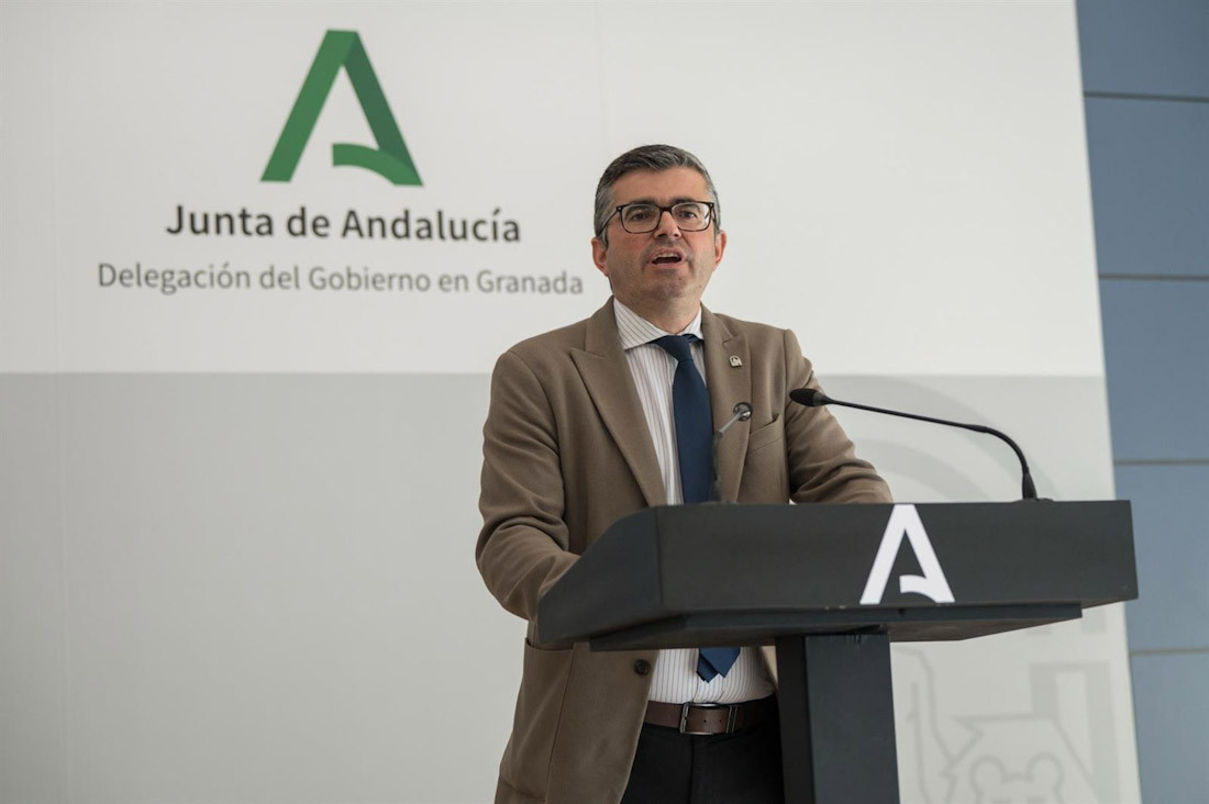 El delegado de Empleo, Empresa y Trabajo Autónomo de la Junta en Granada, Javier Martín Cañizares (JUNTA DE ANDALUCÍA)