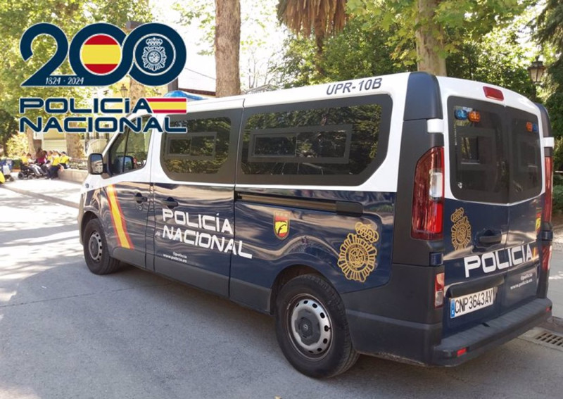 Furgón de la Policía Nacional, en imagen de archivo (POLICÍA NACIONAL EN GRANADA)