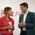 Olga Manzano y Paco Cuenca. Archivo (PSOE)