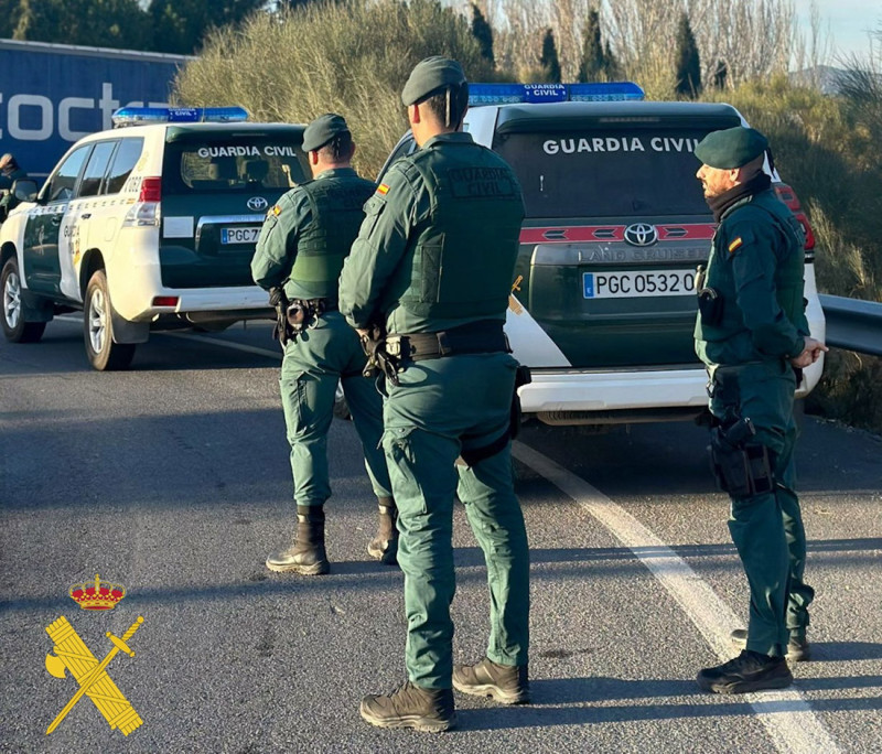 Efectivos de la Guardia Civil. Archivo (ALMERÍA)