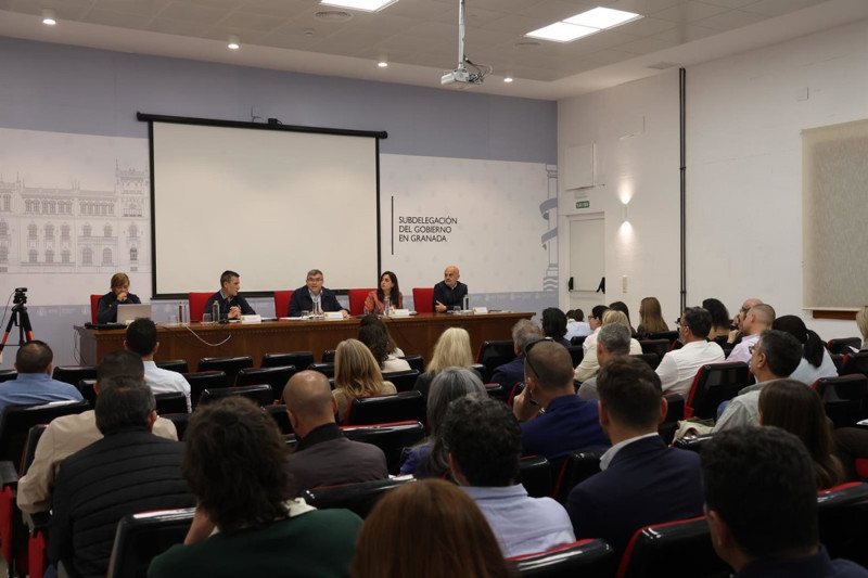 La Subdelegación del Gobierno en Granada ha acogido este viernes una nueva sesión informativa (SUBDELEGACIÓN)