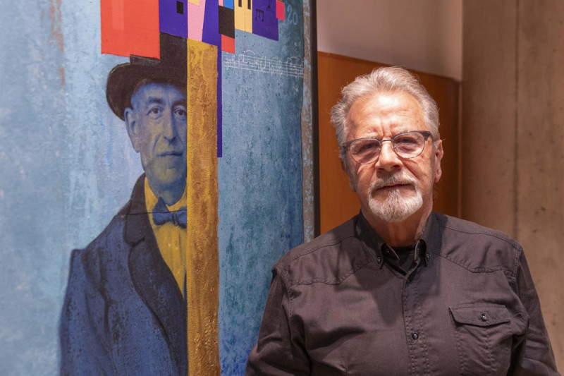 El Colegio Oficial de Aparejadores y Arquitectos Técnicos de Granada inaugura la exposición “Granada, Paisajes Soñados”, de Joaquín Fernández Cara, dedicada a Manuel de Falla (COAAT GRANADA)