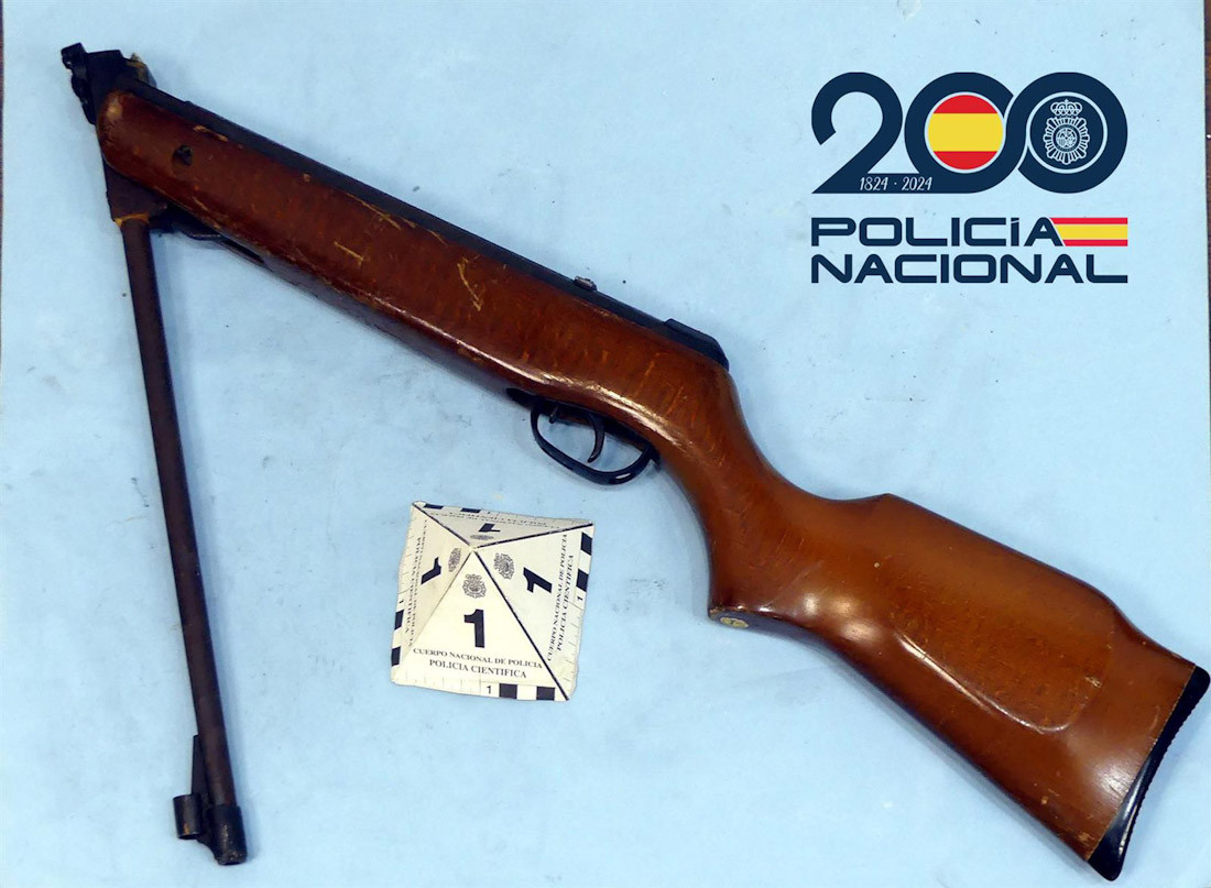 Imagen de archivo de una escopeta de aire comprimido (CNP)