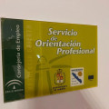 Cartel del Servicio de Orientación Profesional (JUNTA DE ANDALUCÍA)