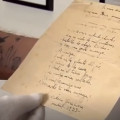 Poema inédito de Federico García Lorca (CAPTURA TELEDIARIO TVE)