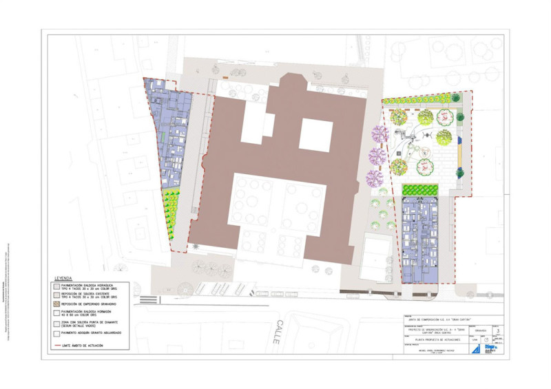 Luz verde al desbloqueo de Gran Capitán: el Ayuntamiento activa 46 viviendas y la apertura de un nuevo vial en pleno centro (AYUNTAMIENTO DE GRANADA)