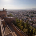 Alcazaba de la Alhambra, vista de la ciudad de Granada. Archivo (ALHAMBRA)