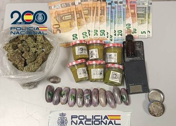 Droga intervenida (POLICIA NACIONAL)