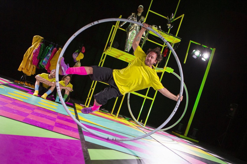 Puestra en escena de 'El círculo'.