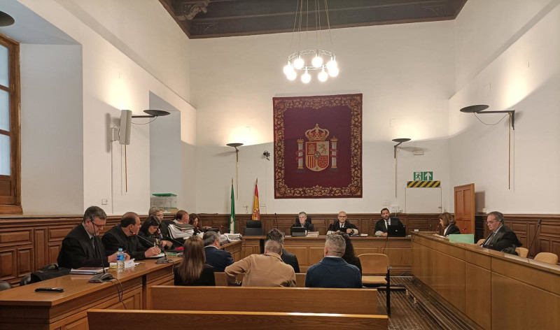 Primera sesión del juicio en la Audiencia de Granada contra el exalcalde de Otura y varios exediles del municipio (EUROPA PRESS)