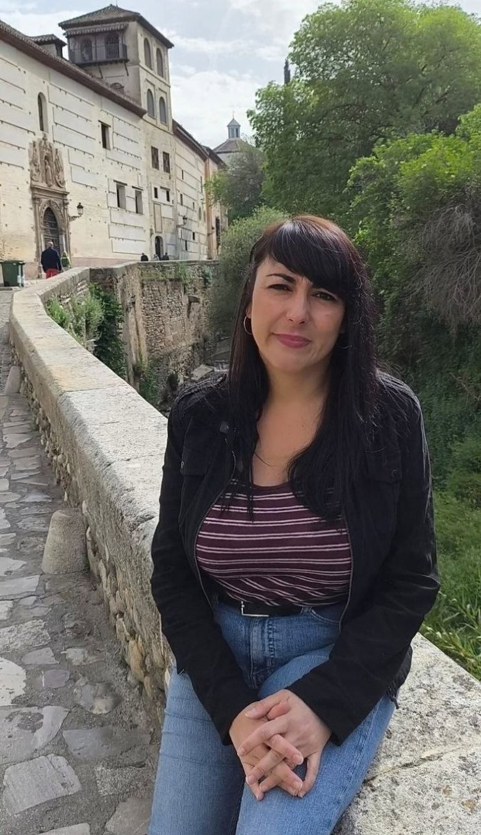 La candidata número uno de Adelante Andalucía por la provincia de Granadas a las elecciones autonómicas al Parlamento andaluz del próximo 17 de mayo, Inmaculada Manzano (ADELANTE ANDALUCÍA GRANADA)