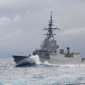 Imagen de la fragata Álvaro de Bazán (ARMADA)