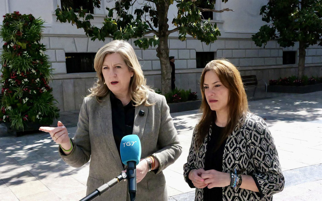 La portavoz de Vox en el Ayuntamiento de Granada y candidata por la provincia a las elecciones andaluzas, Beatriz Sánchez Agustino (VOX)