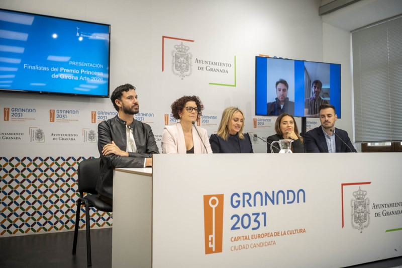 Presentación de los finalistas del Premio Princesa de Girona Arte 2026 (GPMEDIA)