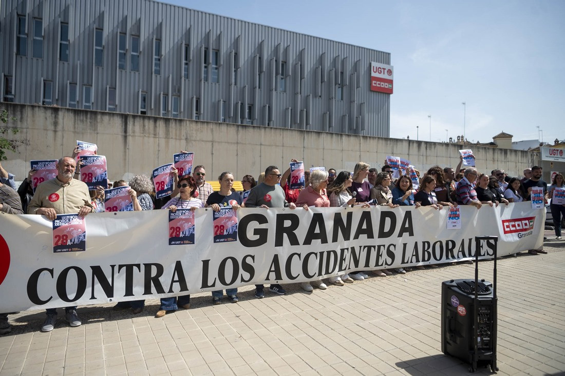Concentración contra la siniestralidad laboral (GPMEDIA)
