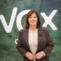 La número tres de la candidatura de Vox por Granada para las elecciones andaluzas del 17 de mayo, Cristina Jiménez (VOX)