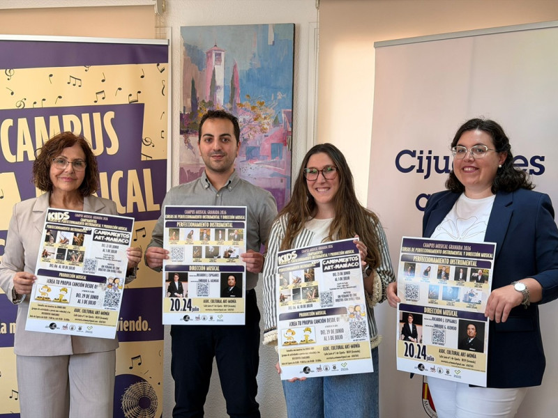 Presentación Campus Musical Granada 2026 en Cijuela (AYTO. CIJUELA)