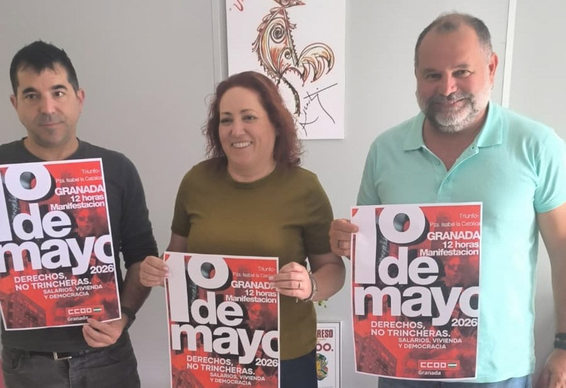 La coalición Por Andalucía ha anunciado su participación activa en la manifestación convocada para este próximo Primero de Mayo en la capital granadina (POR ANDALUCÍA)