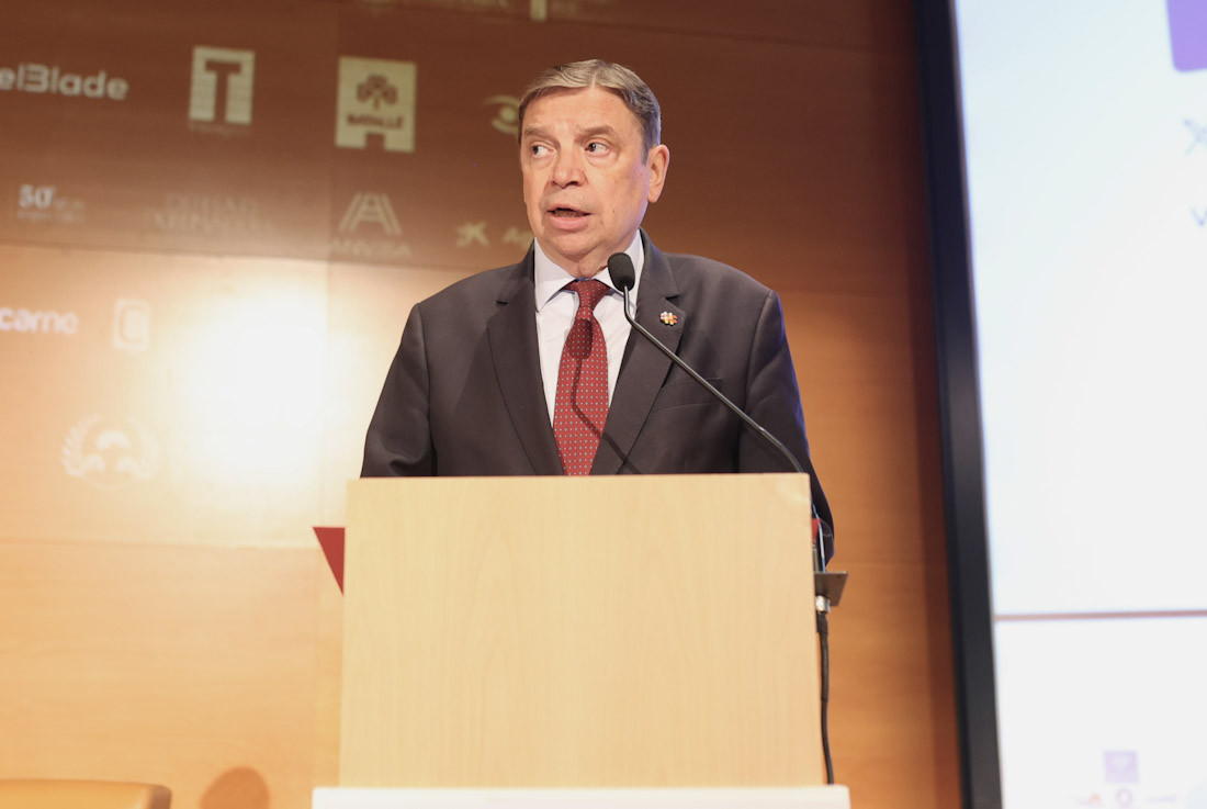 El ministro de agricultura, Luis Planas, ha clausurado el congreso del jamón (GPMEDIA)